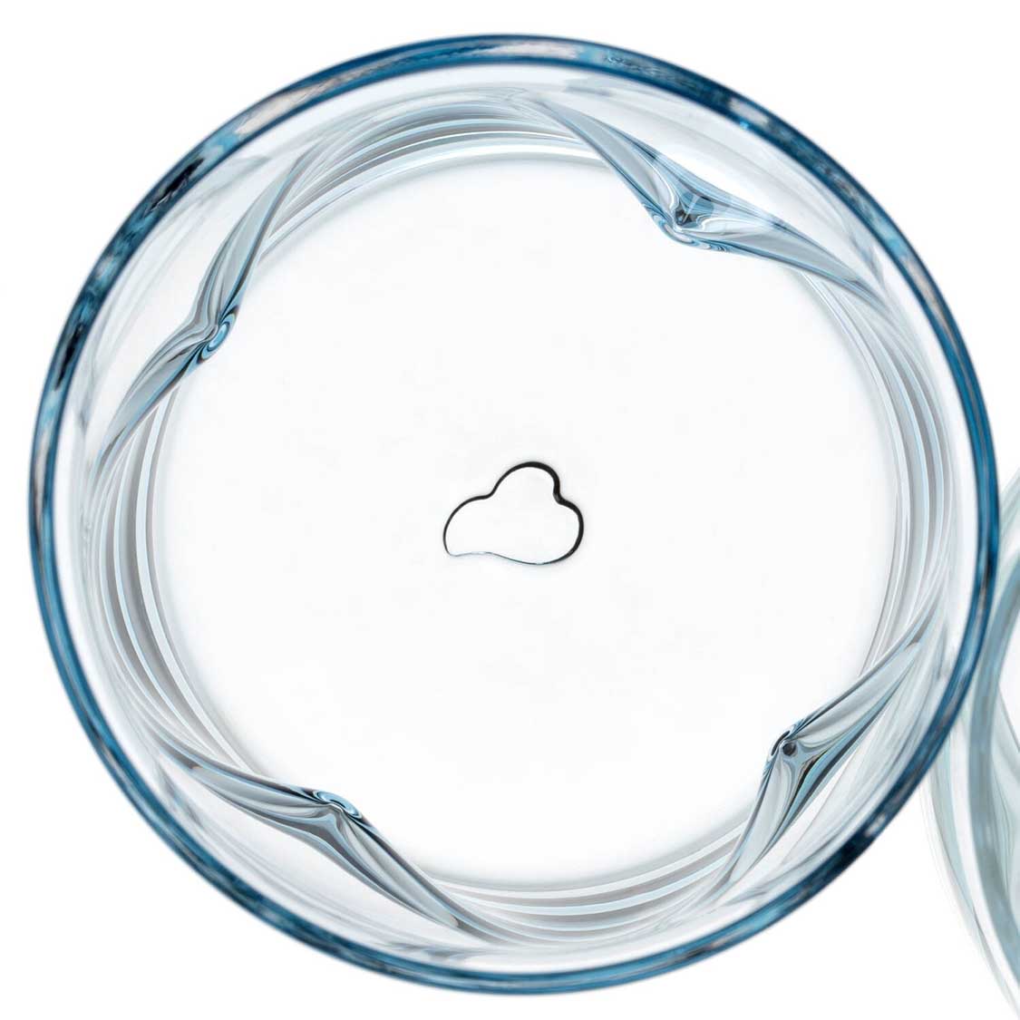 Trinkglas VESUVIO 300 ml blau 4er-Set