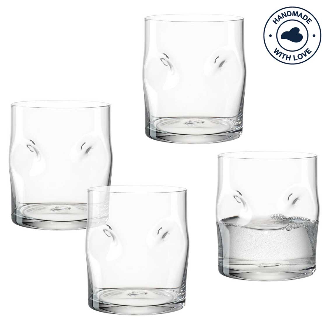 Trinkglas VESUVIO 300 ml 4er-Set – LEONARDO