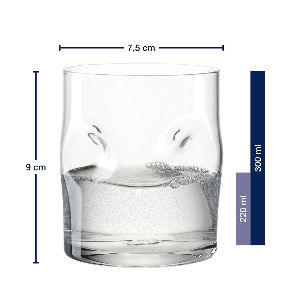 Trinkglas VESUVIO 300 ml 4er-Set