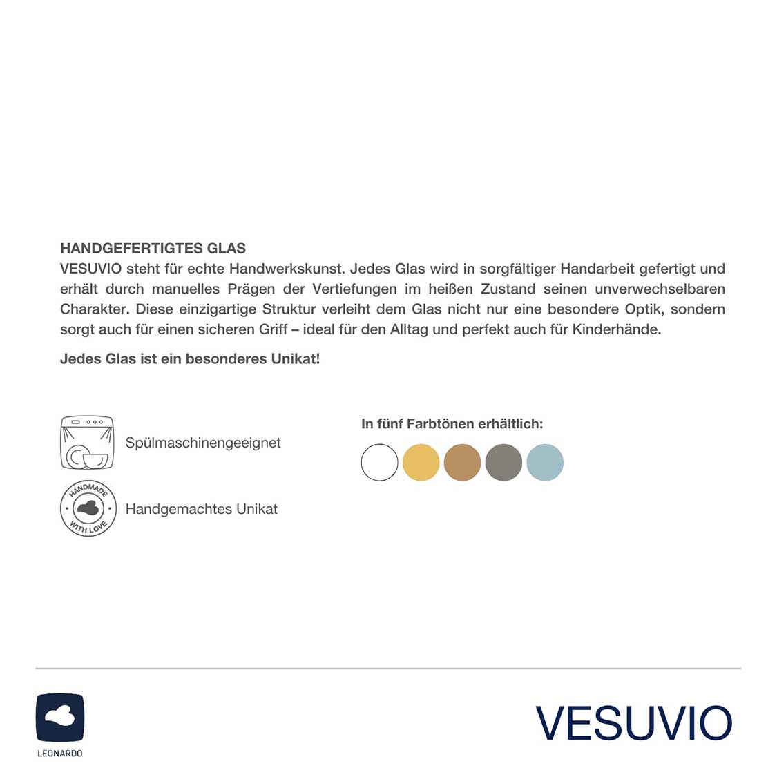 Trinkglas VESUVIO 300 ml 4er-Set