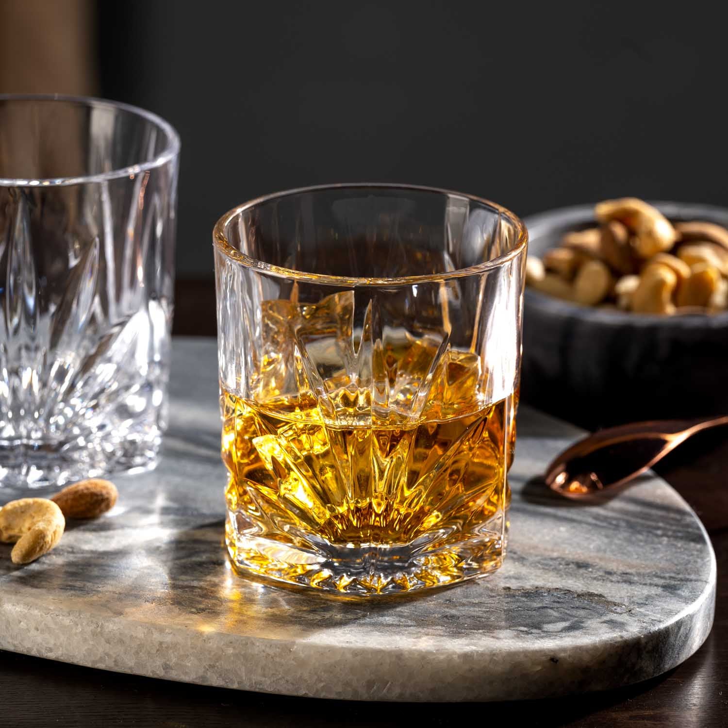 Old Fashioned Whisky Gläser IL MONDO 220 ml 2er-Set