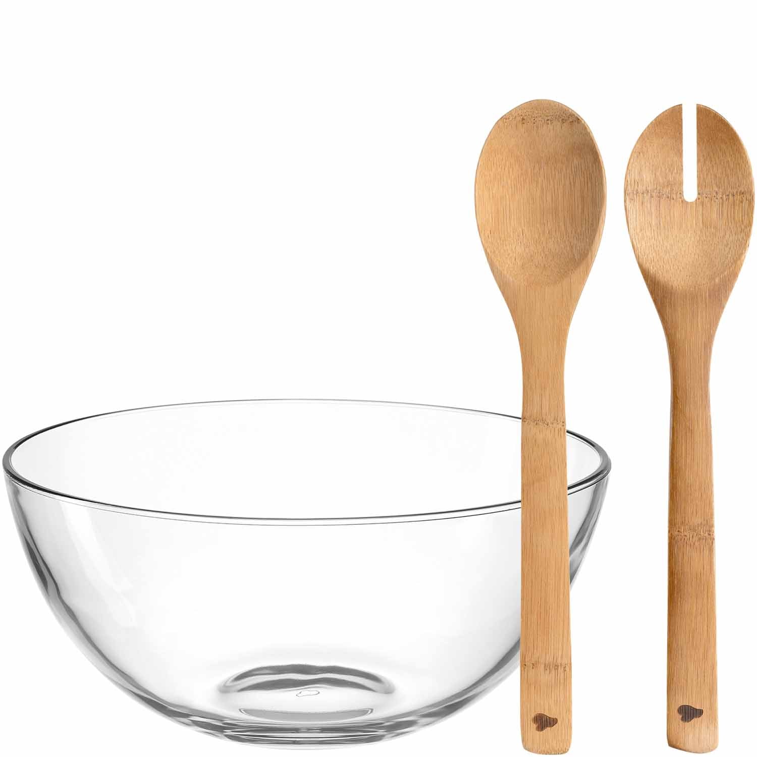 Schale LIMITED EDITION 28 cm mit Salatbesteck