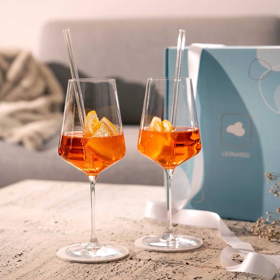 Weißweinglas Geschenkset PUCCINI 5-teilig 560 ml