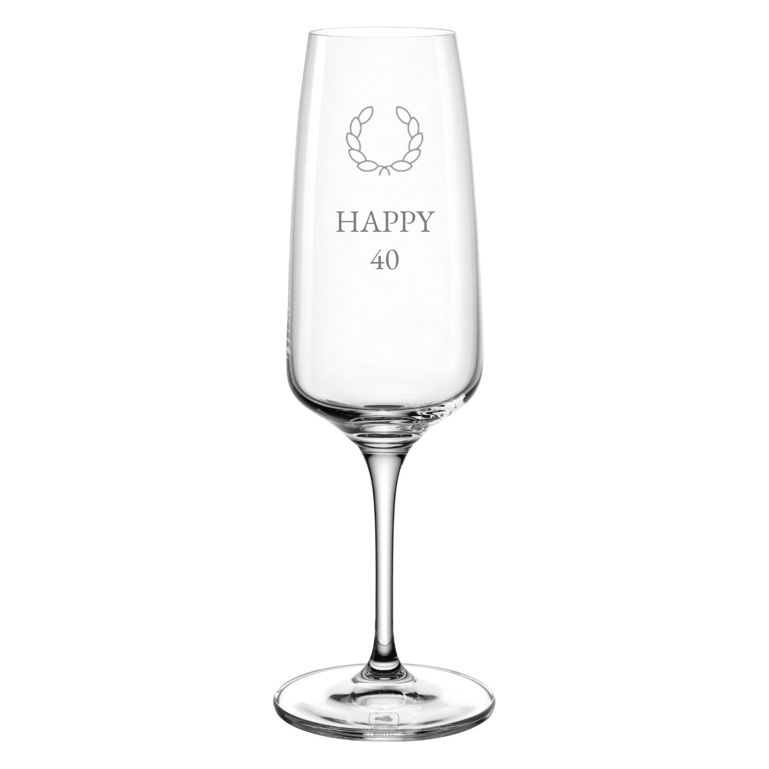 Sektglas CESTI 240 ml mit persönlicher Gravur – LEONARDO