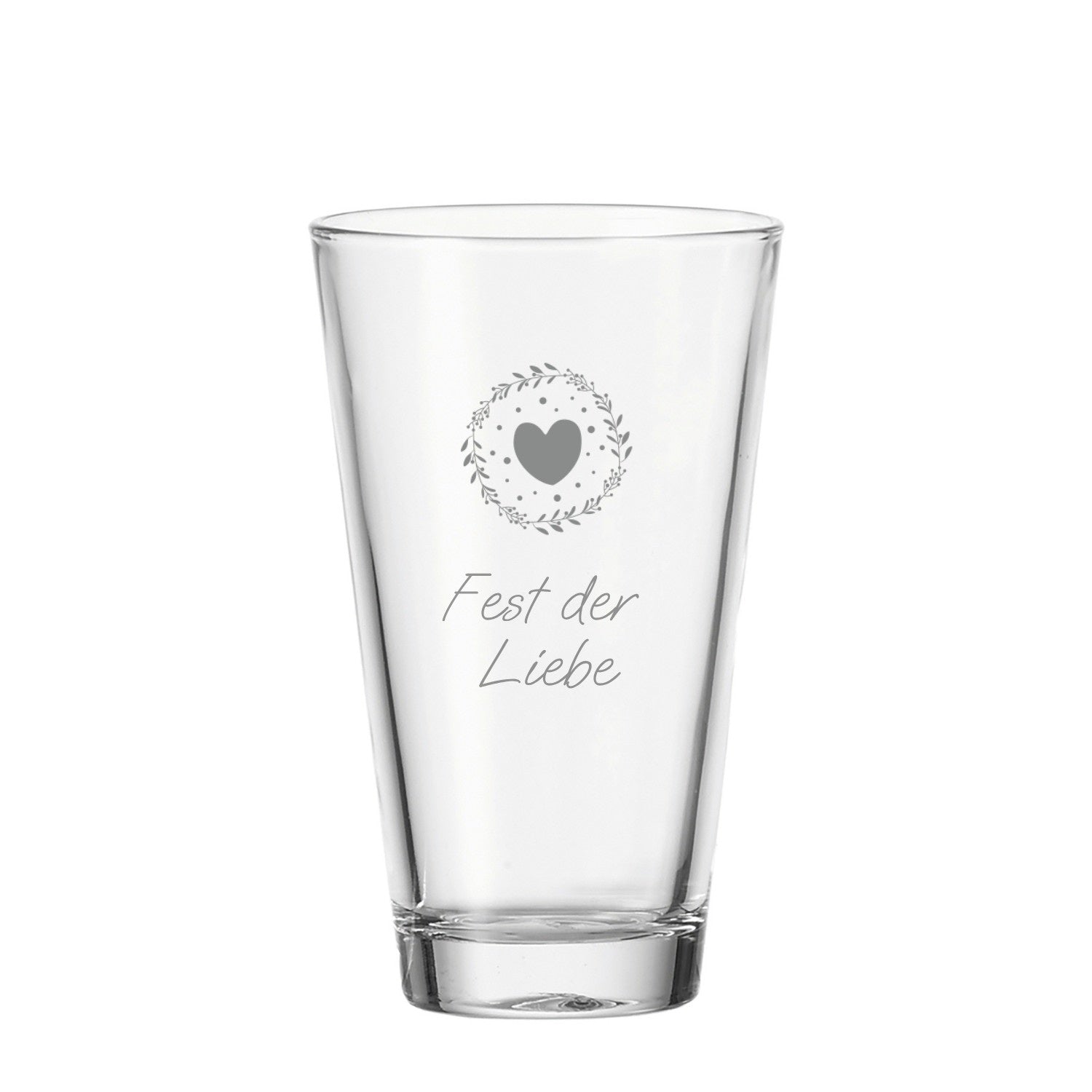 Trinkglas CIAO 300 ml mit persönlicher Gravur