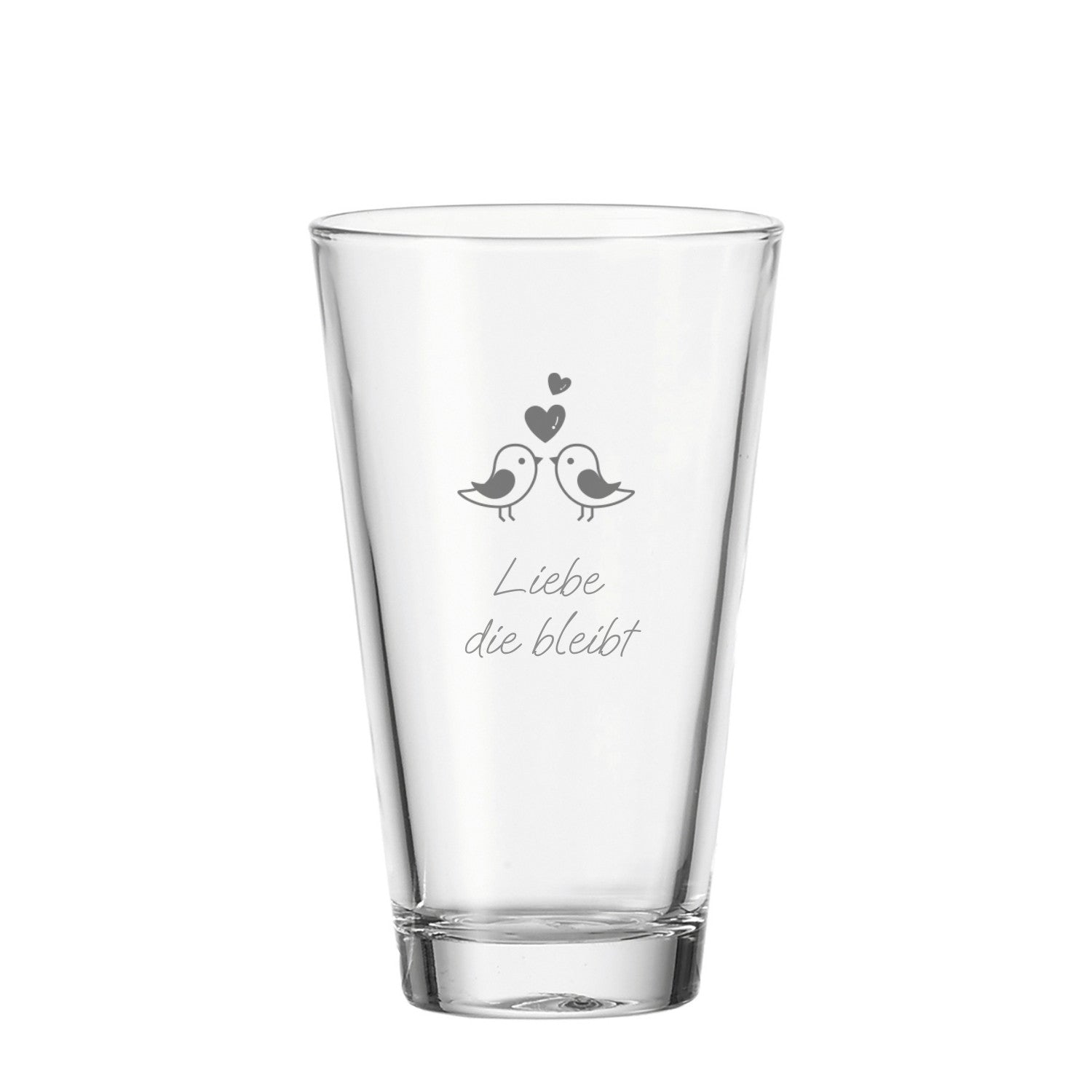 Trinkglas CIAO 300 ml mit persönlicher Gravur – LEONARDO