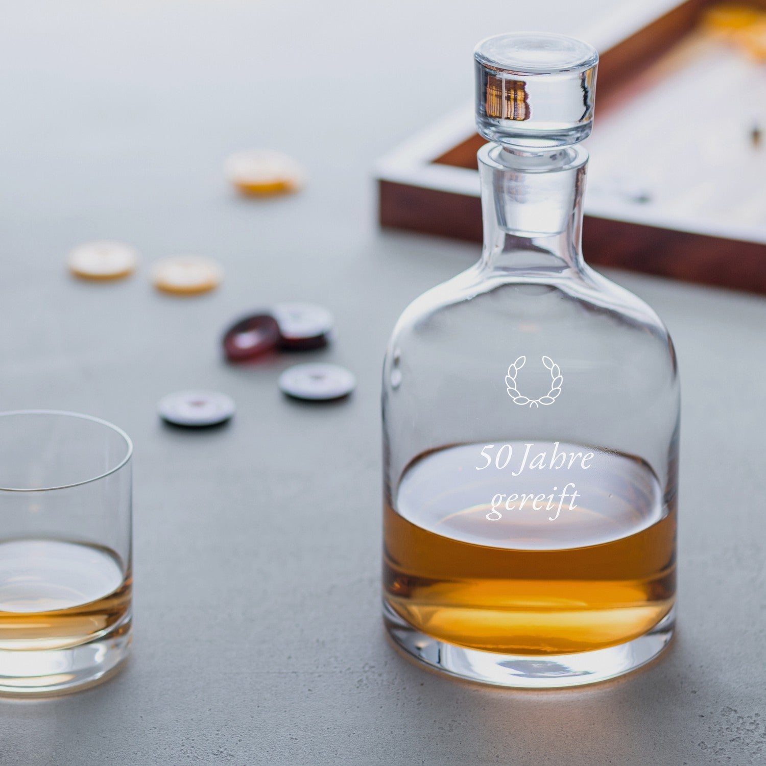 Whiskyset AMBROGIO 3-teilig mit persönlicher Gravur