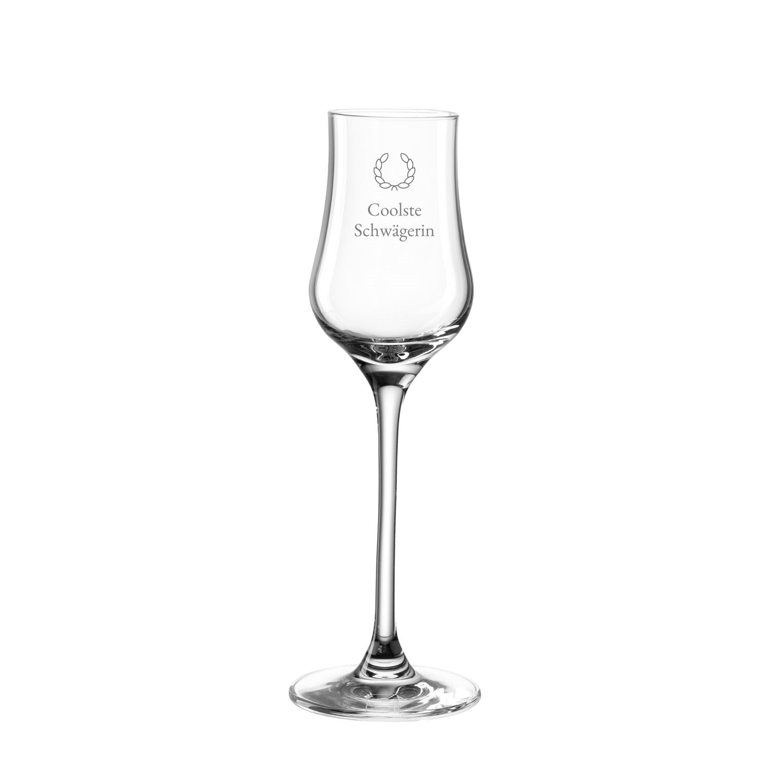 Grappaglas CIAO+ 85 ml mit persönlicher Gravur