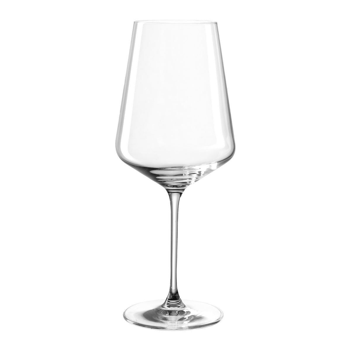 Rotweinglas PUCCINI 750 ml, klares Glas, leeres Glas vor weissem Hintergrund