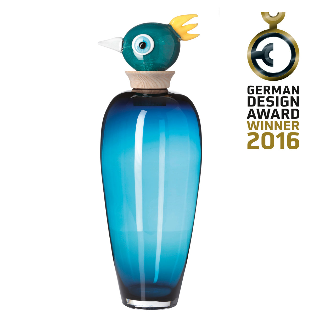 Vase PAPAGENO 60 cm blau Luigi