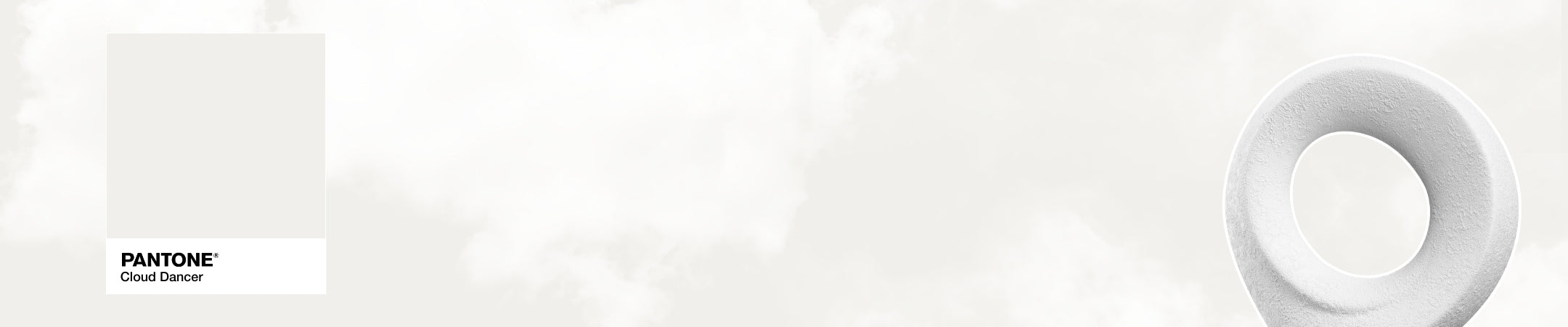 Pantone Farbe des Jahres 2026: Cloud Dancer