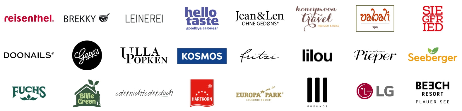 LEONARDO Adventskalender 2025: Logos der Kooperationspartner