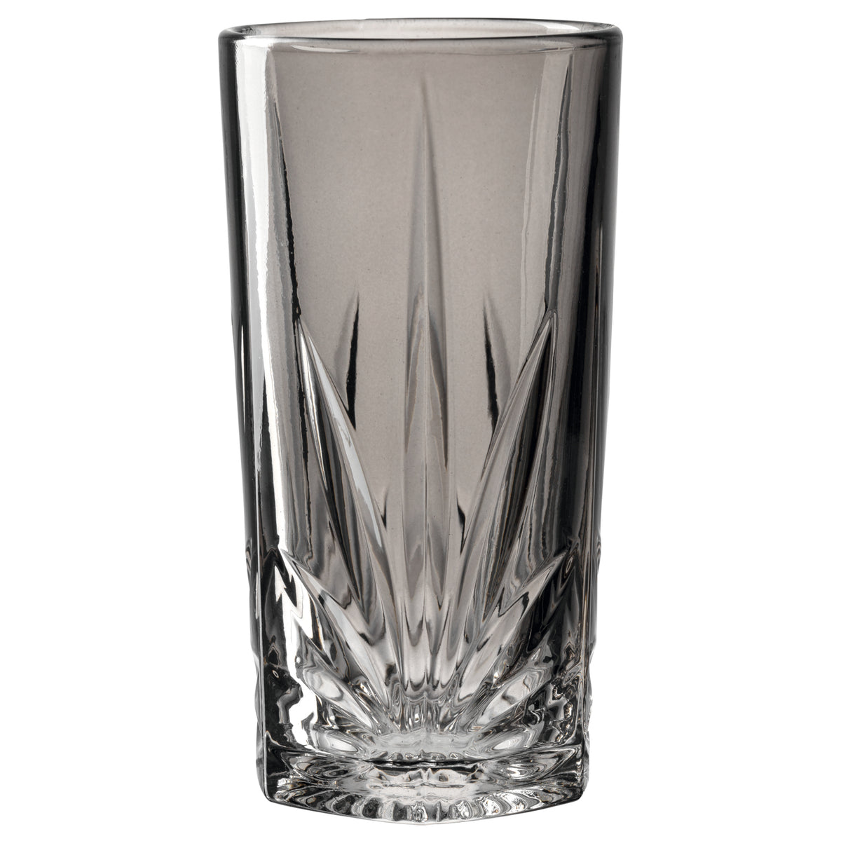 Trinkglas CAPRI 4er-Set 390 ml grau