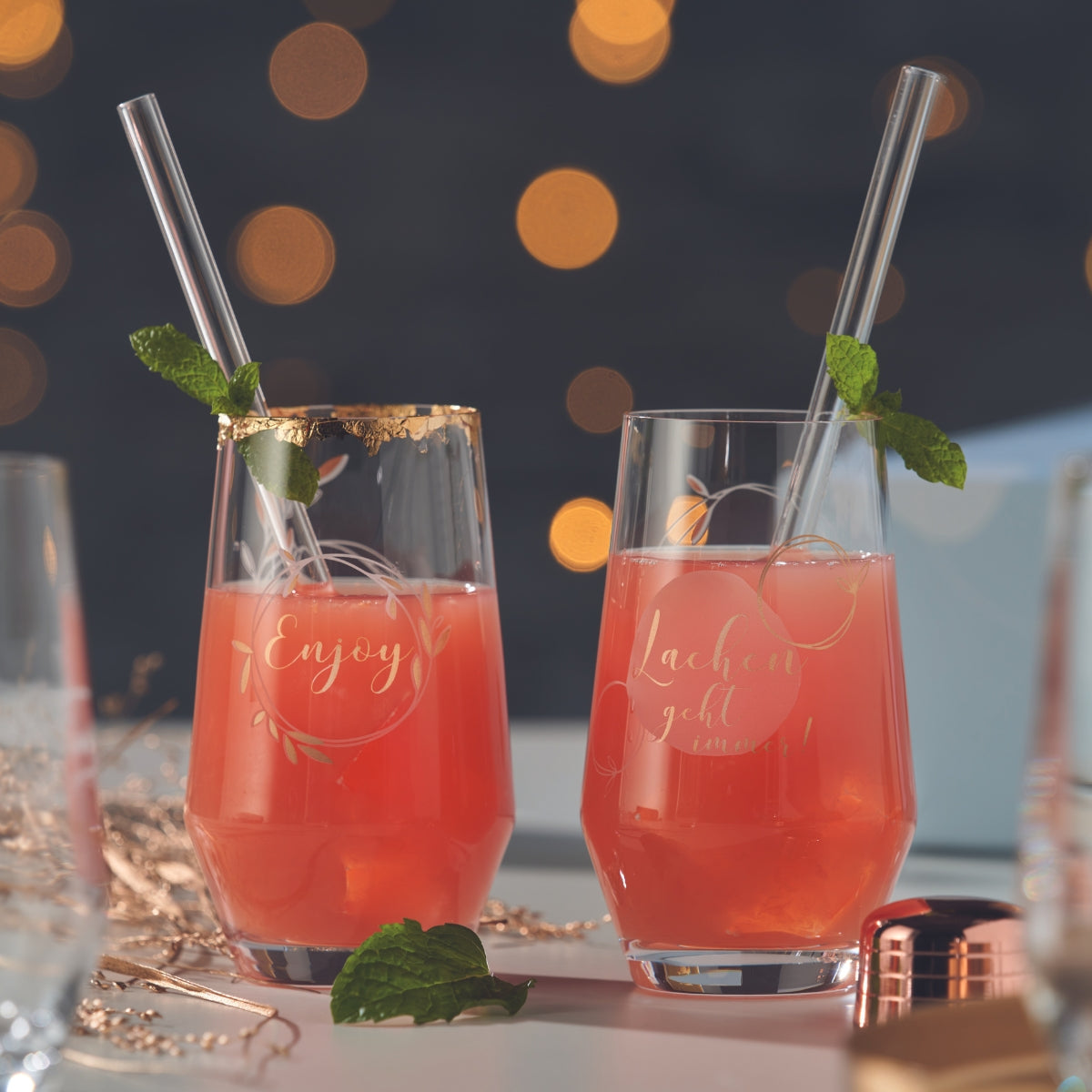 Gin Cocktail mit Blutorange