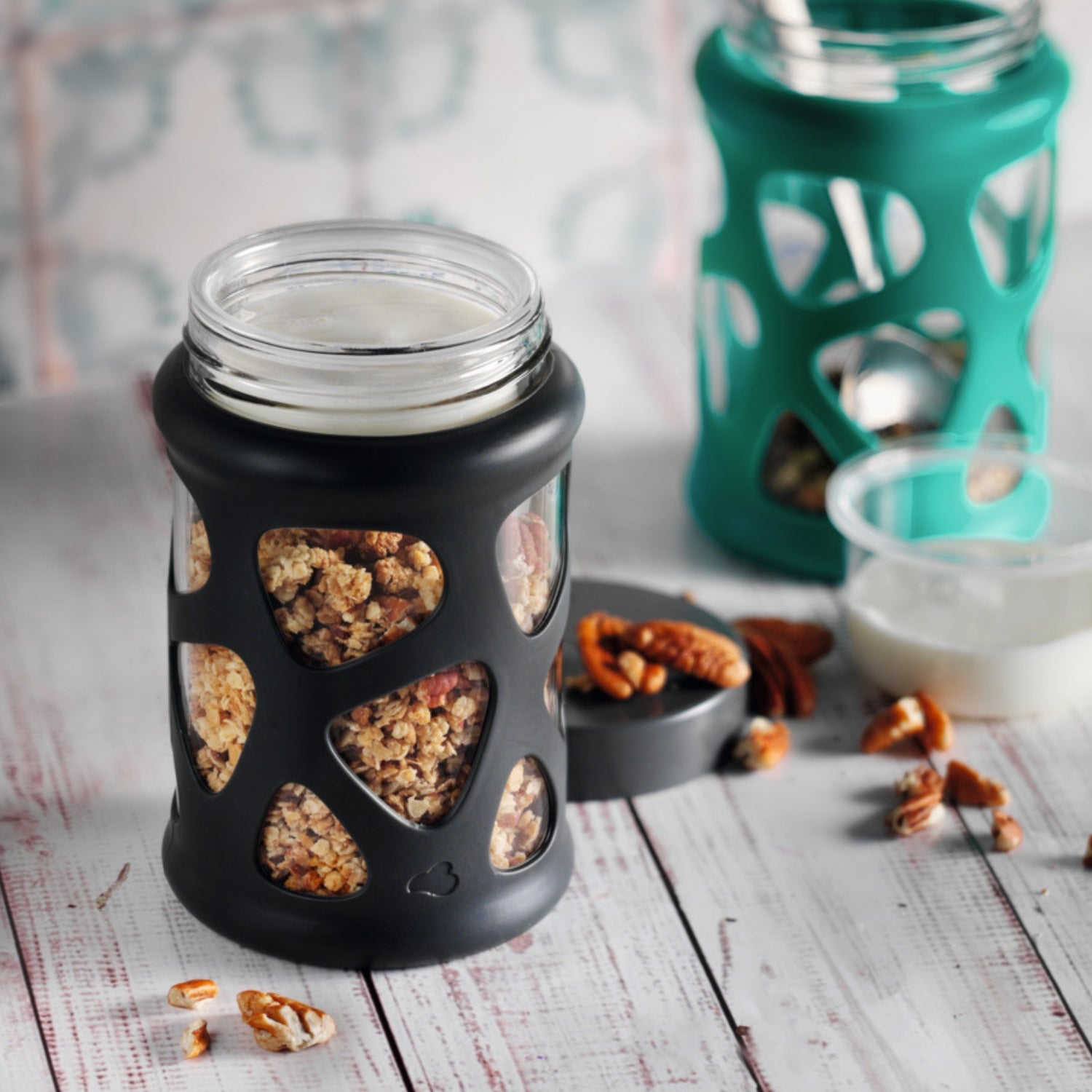 Ahornsirup-Nuss Granola