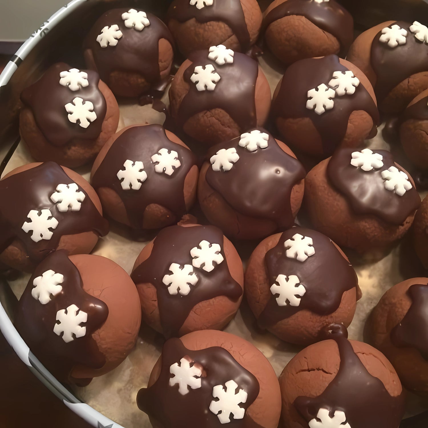 Schokomürbikugeln