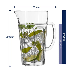 Glaskrug ROCK 1,1 l