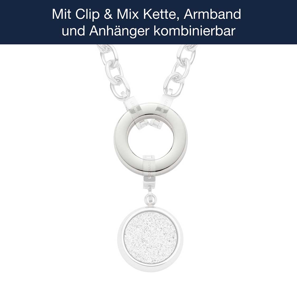 Edelstahlring klein flach