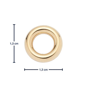 Edelstahlring  BRACCHIALE gold Clip & Mix