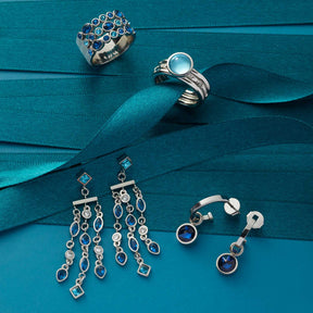 Set/2 Anhänger NANA blau Beauty's