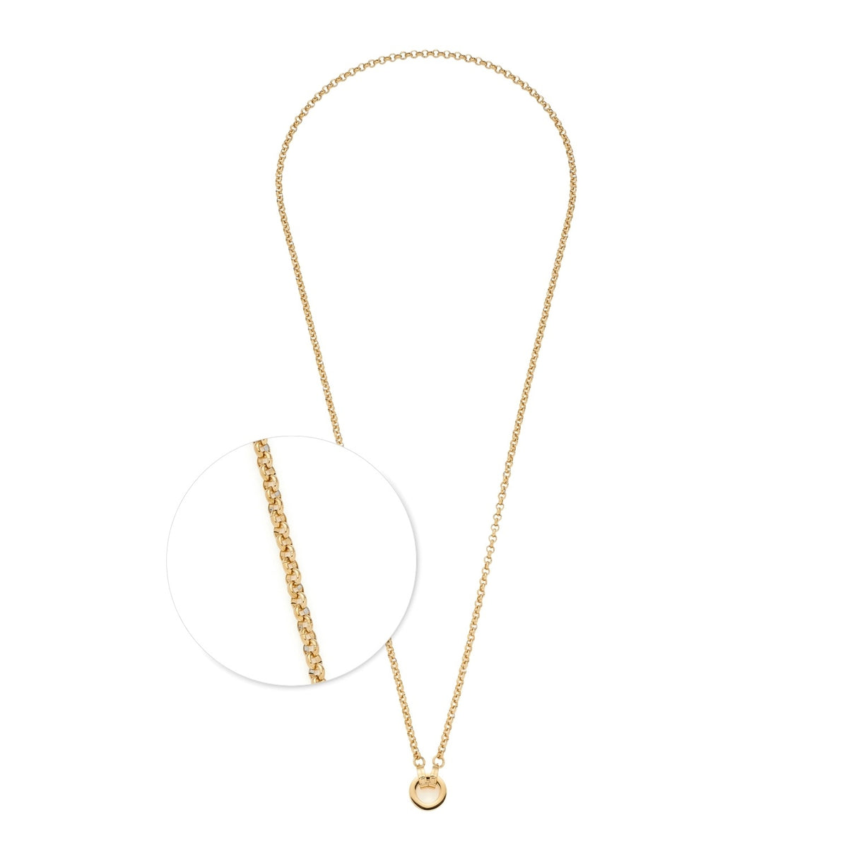 Halskette PAOLA 70 cm gold Clip & Mix
