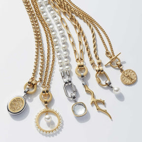 Halskette 70cm Paola gold Clip&Mix