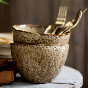 Keramikschale MATERA 15 cm beige