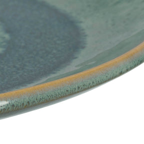 Keramikteller MATERA 23 cm grün 6er-Set