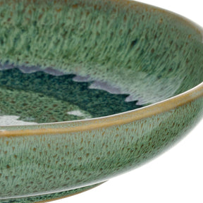 Keramikteller MATERA 21 cm grün Tief