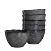 Keramikschale MATERA 15 cm anthrazit 6er-Set