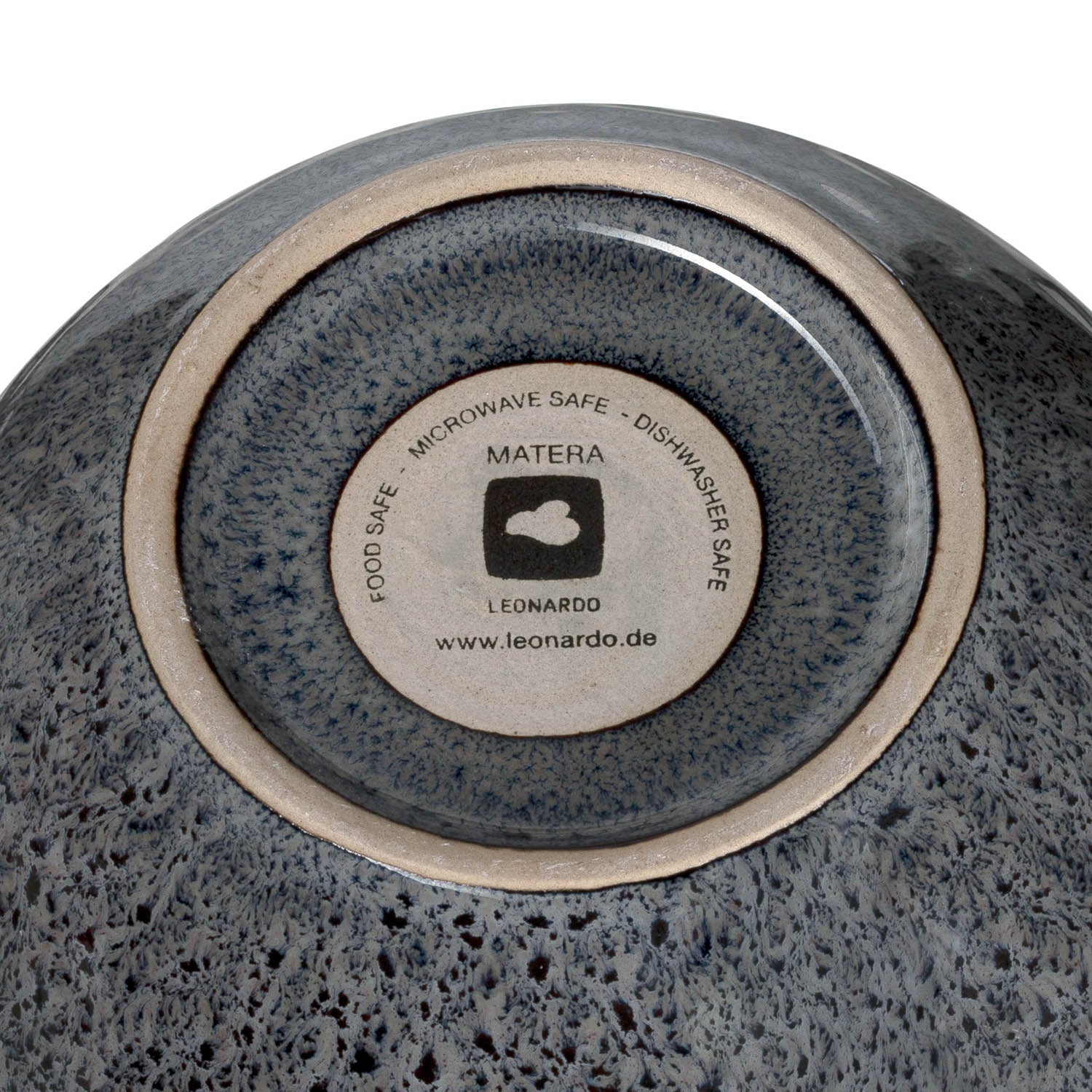 Keramikschale MATERA 15 cm anthrazit 6er-Set