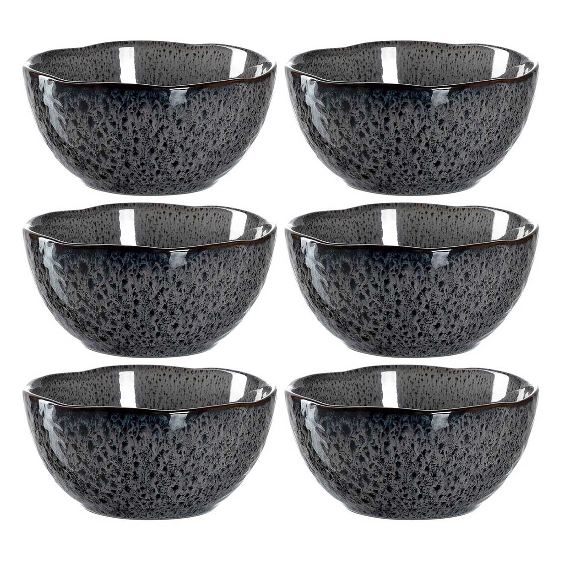 Keramikschale MATERA 12 cm anthrazit