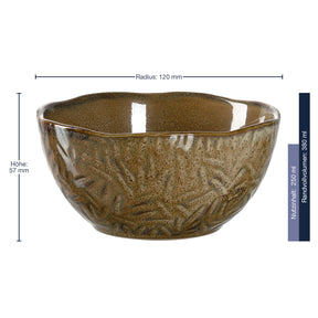 Keramikschale MATERA 12 cm beige