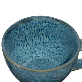 Keramiktasse MATERA 290 ml blau 4er-Set