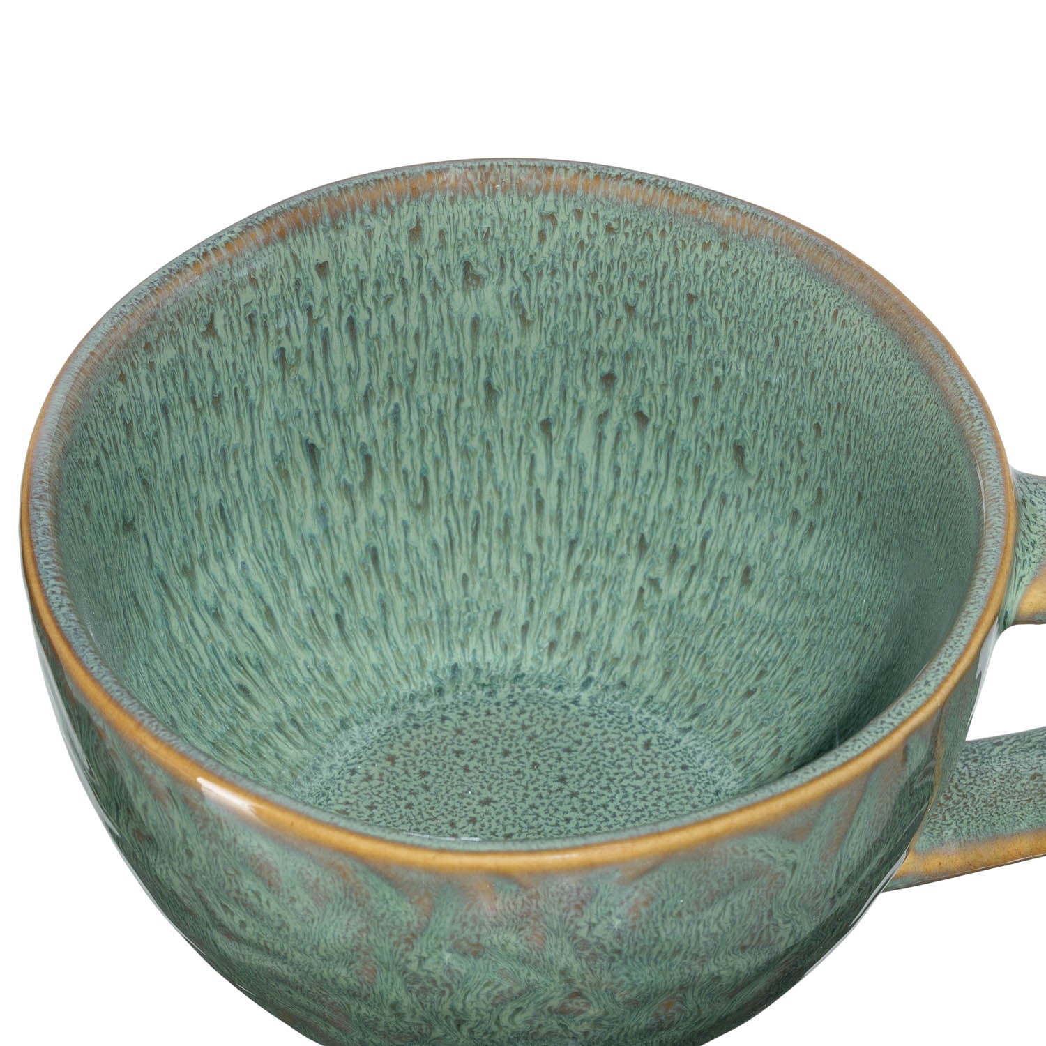 Keramiktasse MATERA 290 ml grün 4er-Set