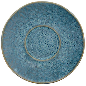 Keramikuntertasse MATERA 15 cm blau