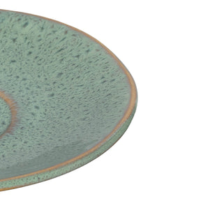 Keramikuntertasse MATERA 15 cm grün 4er-Set
