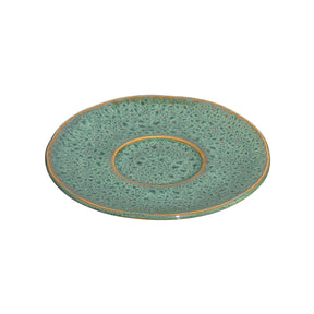 Keramikuntertasse MATERA 11 cm grün