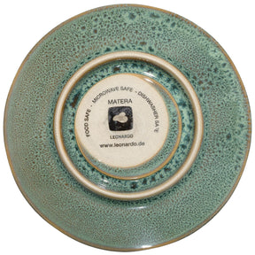 Keramikuntertasse MATERA 11 cm grün 4er-Set