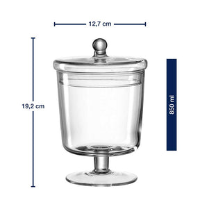 Dose auf Fuß POESIA 19 cm