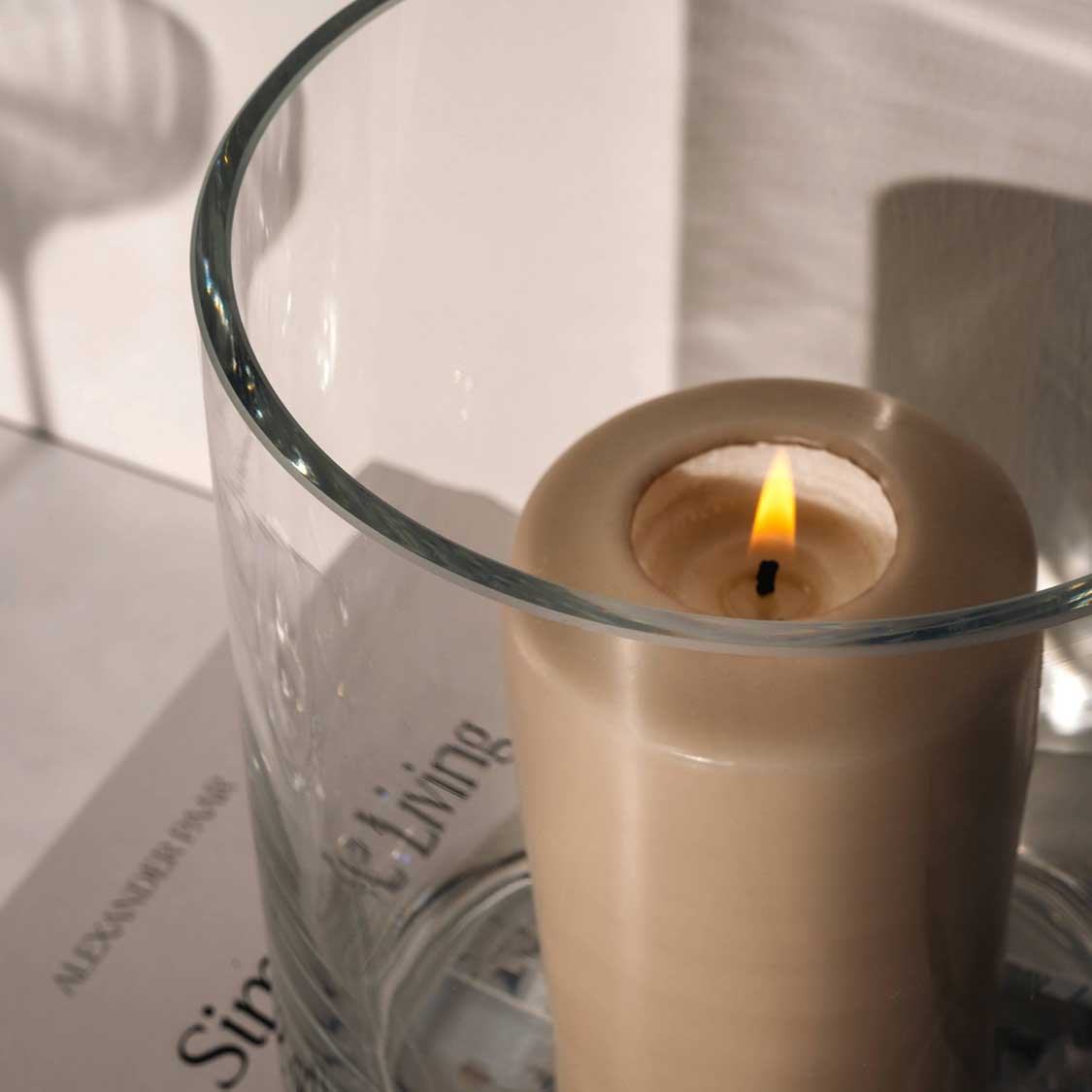 Glasvase NOVARA 19 cm klein