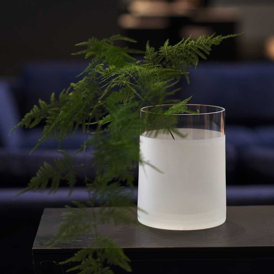 Vase NOVARA 19 cm satiniert