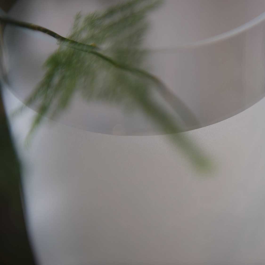 Vase NOVARA 19 cm satiniert