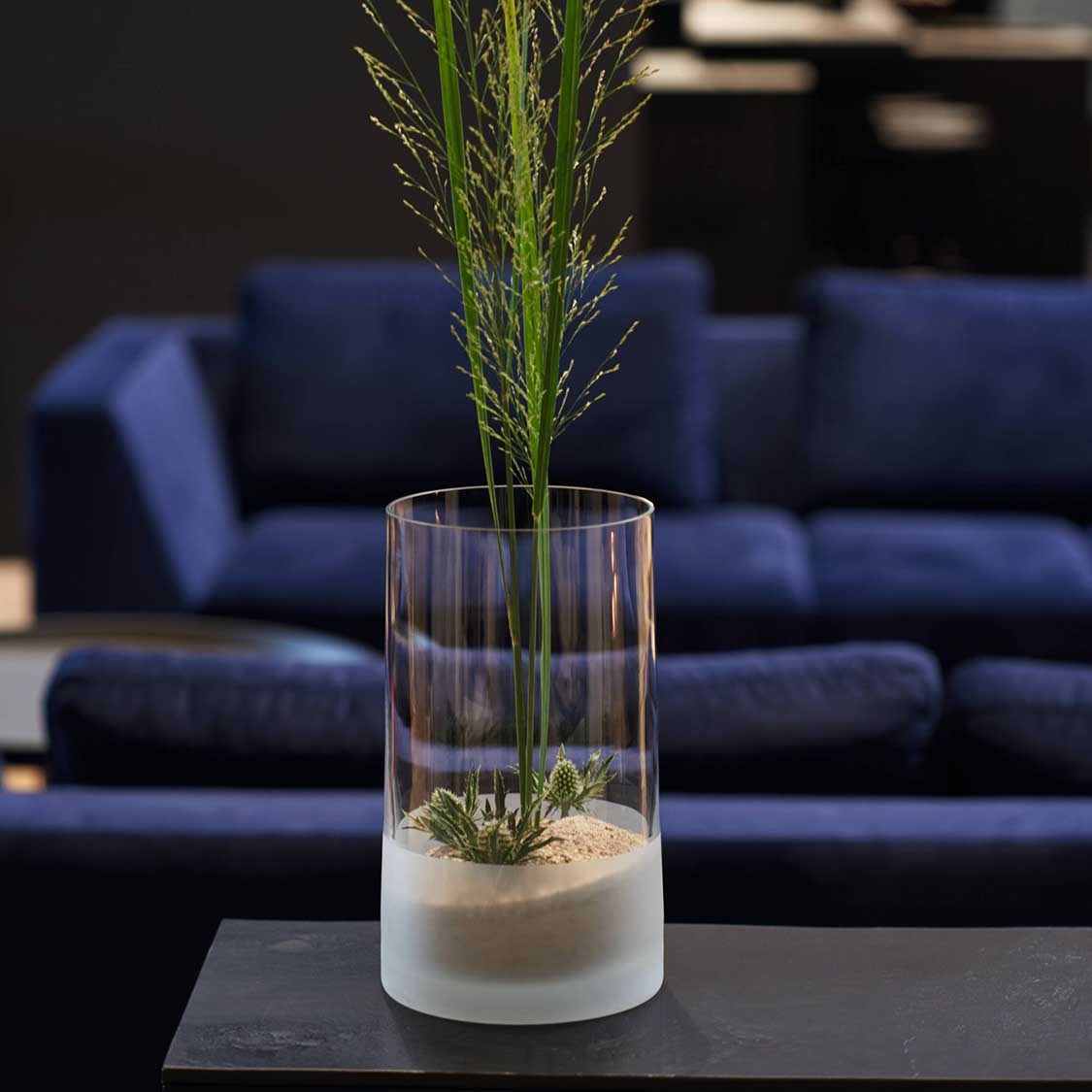 Vase NOVARA 26 cm satiniert