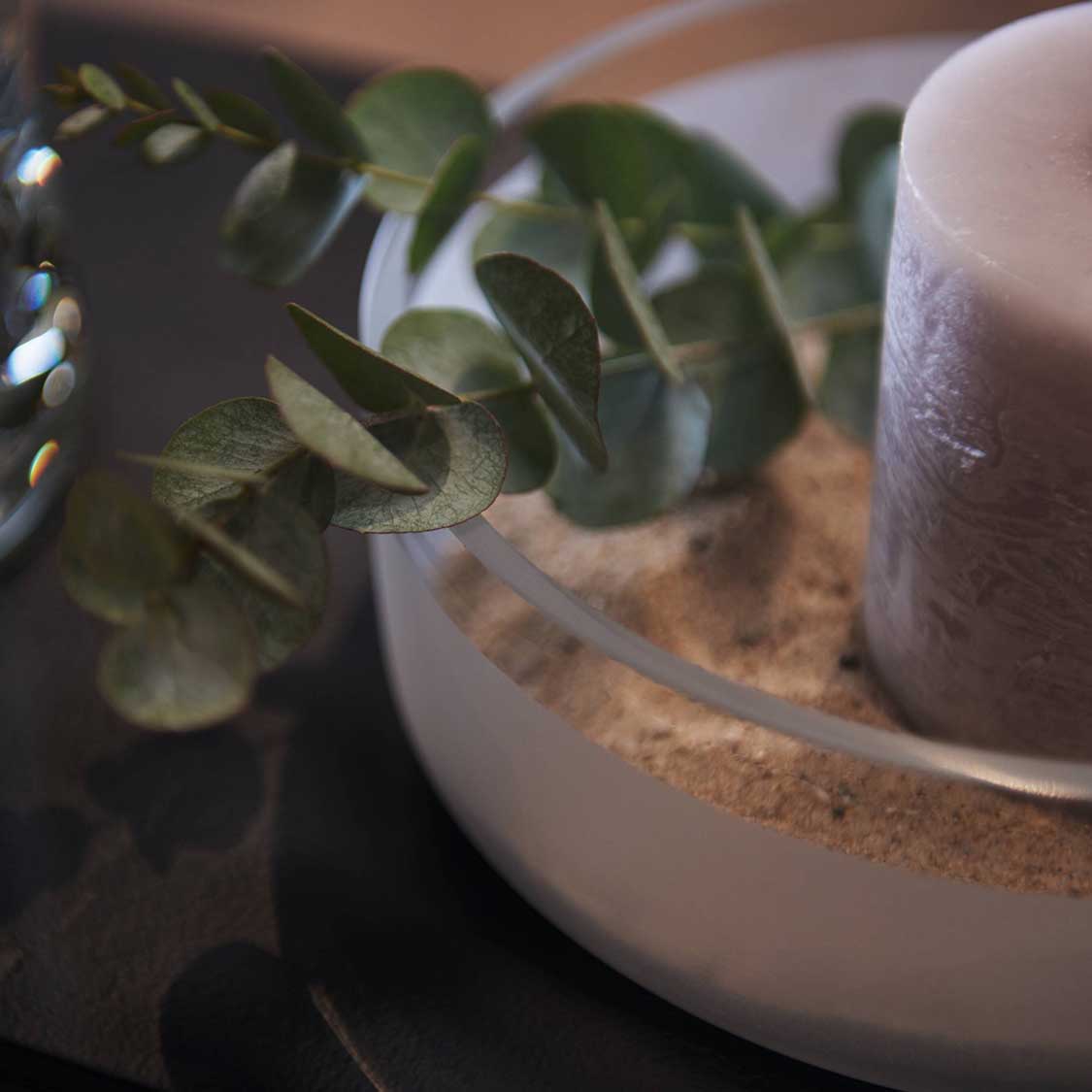 Schale NOVARA 23 cm satiniert