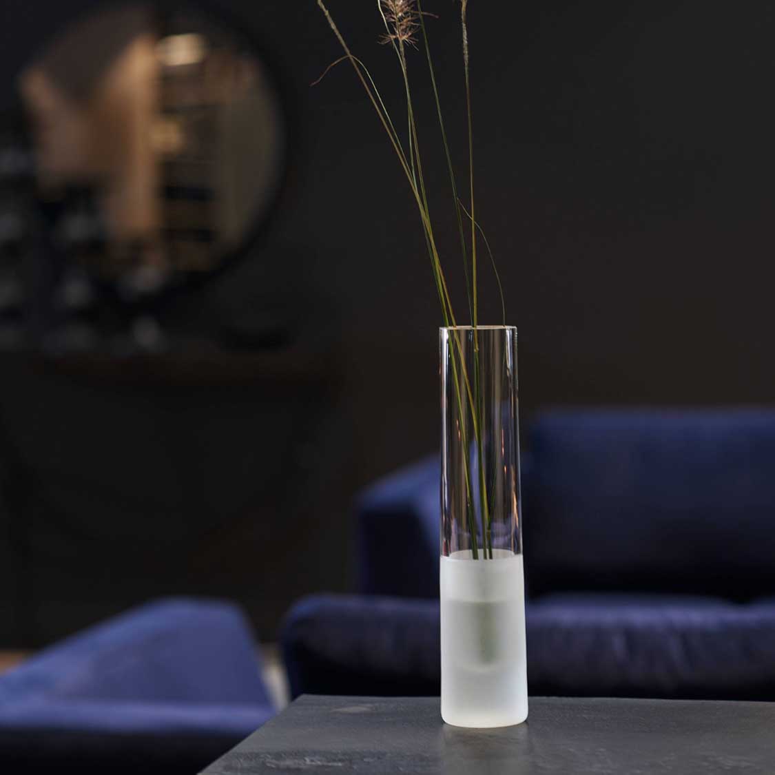 Solifleurvase NOVARA 24 cm satiniert