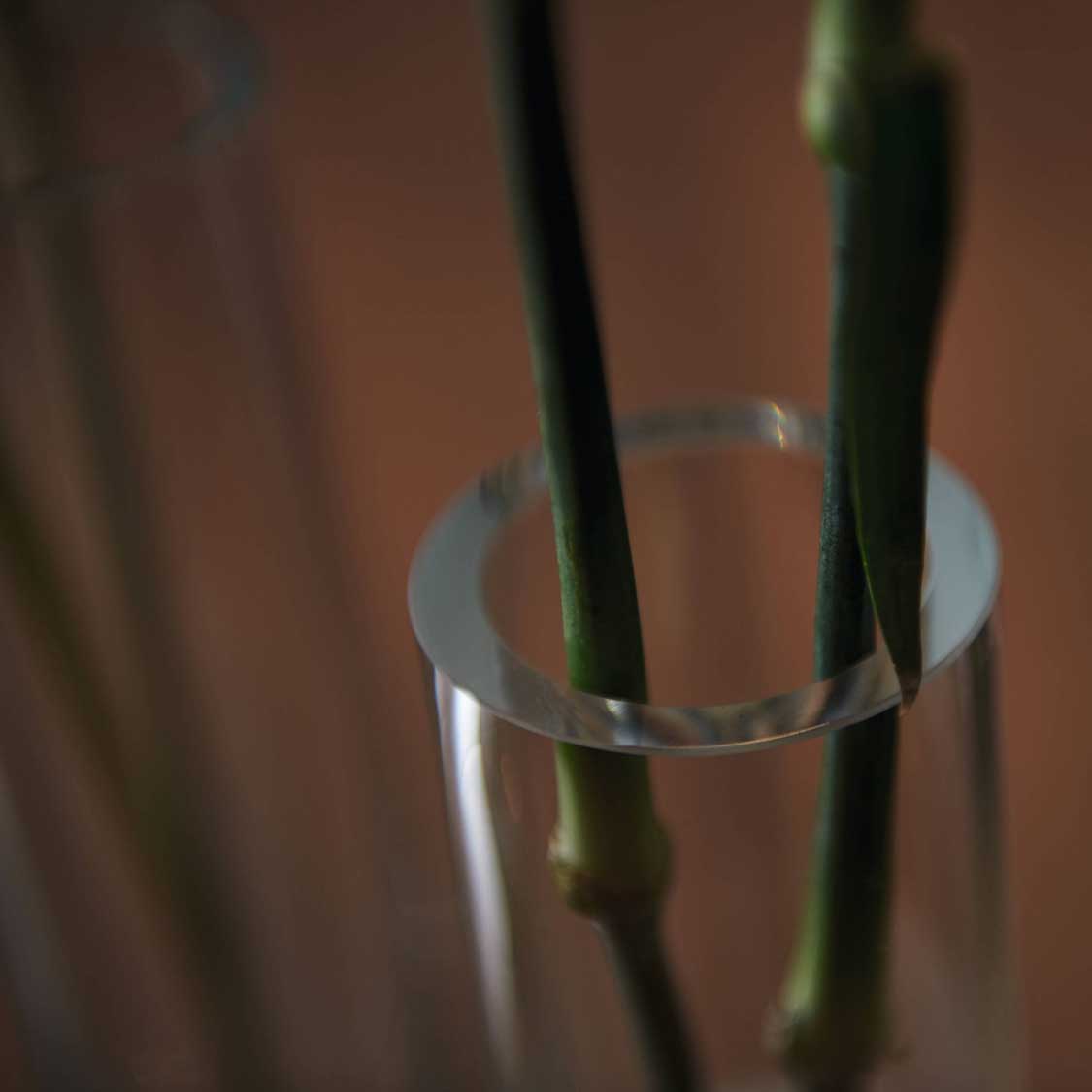 Solifleurvase NOVARA 30 cm satiniert