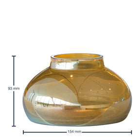 Vase POESIA 9 cm gold
