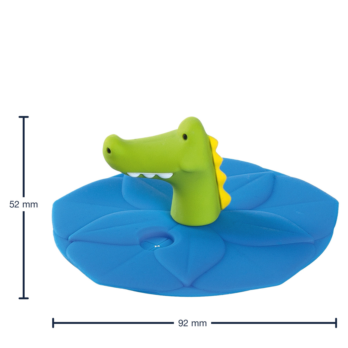 Massangaben zu Deckel BAMBINI 9 cm blau Krokodil
