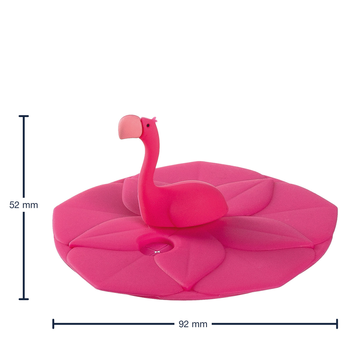 Massangaben zu Deckel BAMBINI 9 cm pink Flamingo
